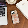 Elegant CD Animal Monogram Phone Case Set – Luxury Design