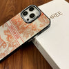 Elegant CD Animal Monogram Phone Case Set – Luxury Design