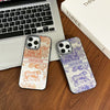 Elegant CD Animal Monogram Phone Case Set – Luxury Design