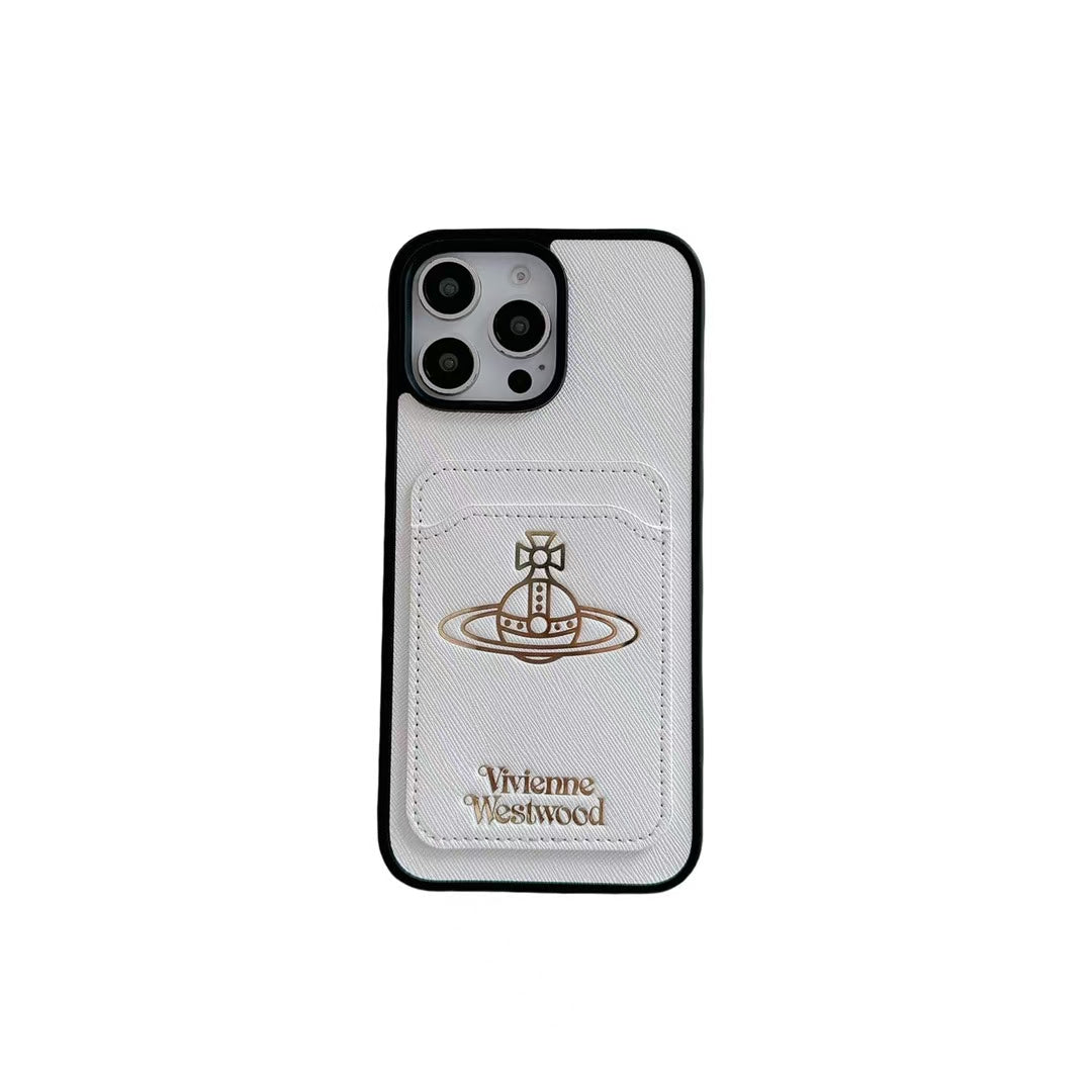 Luxury Orb Design Card Holder Phone Case