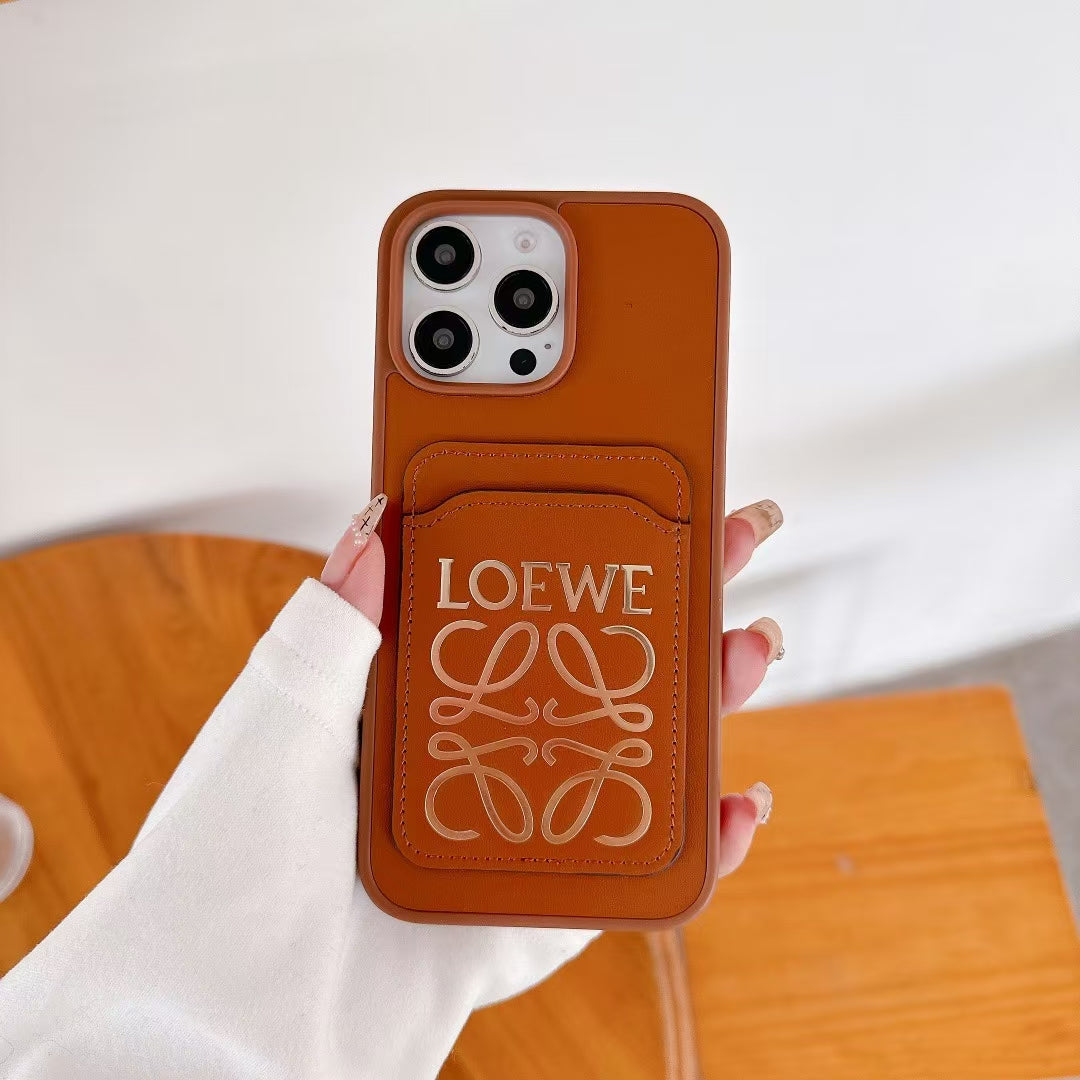 Classic LOE Design Phone Case with Pocket