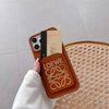 Classic LOE Design Phone Case with Pocket