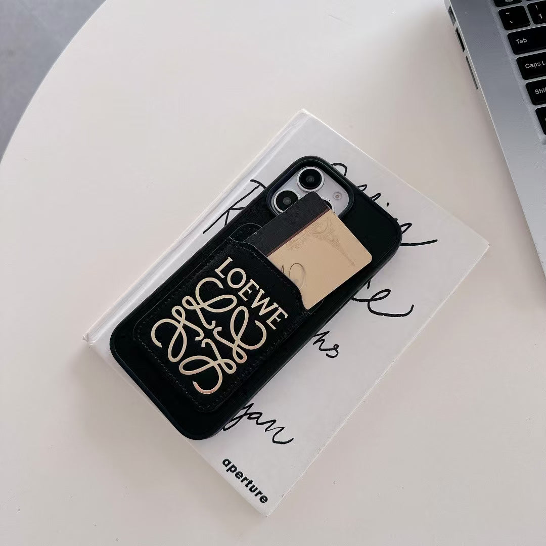 Classic LOE Design Phone Case with Pocket