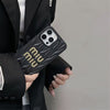 Luxury MI-Inspired Quilted Soft Phone Case
