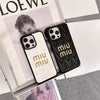Luxury MI-Inspired Quilted Soft Phone Case