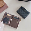 GG Zipper Card Holder Wallet