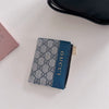 GG Zipper Card Holder Wallet