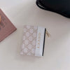 GG Zipper Card Holder Wallet