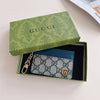 GG Zipper Card Holder Case