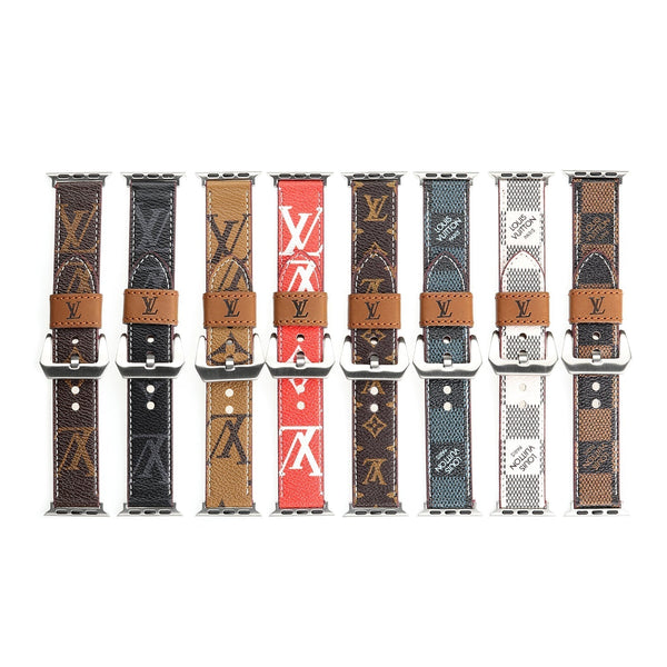 Leather Canvas Luxury Apple Watch Strap