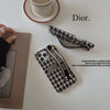 Fashion Fabric C.D Case With Hand Strap For iPhone