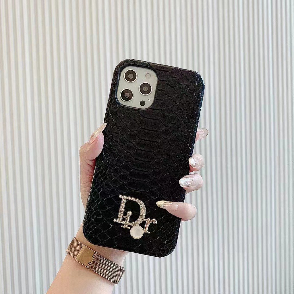 CD Stylish Snake Pattern iPhone Case for Women