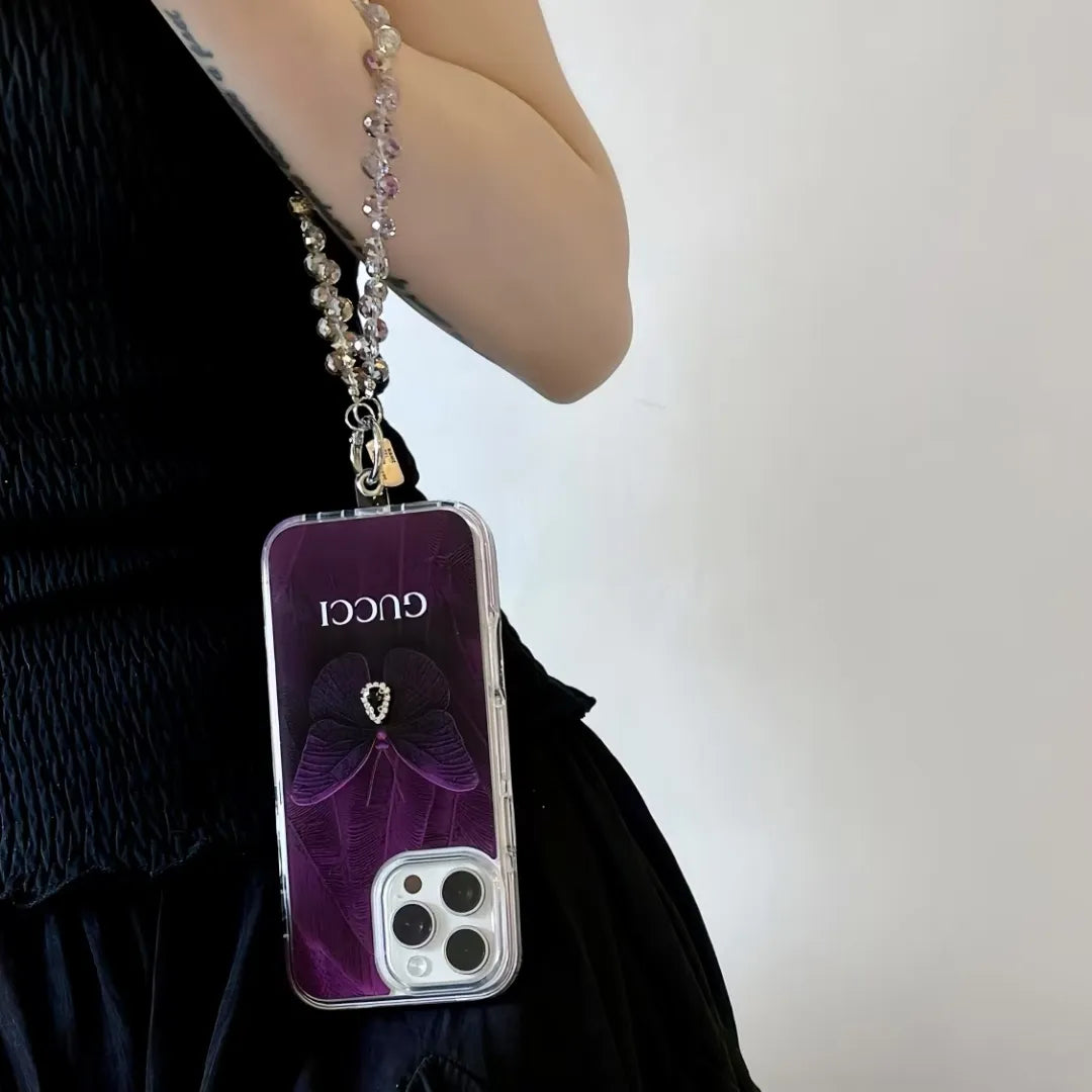 GG Phone Case With Wrist Strap