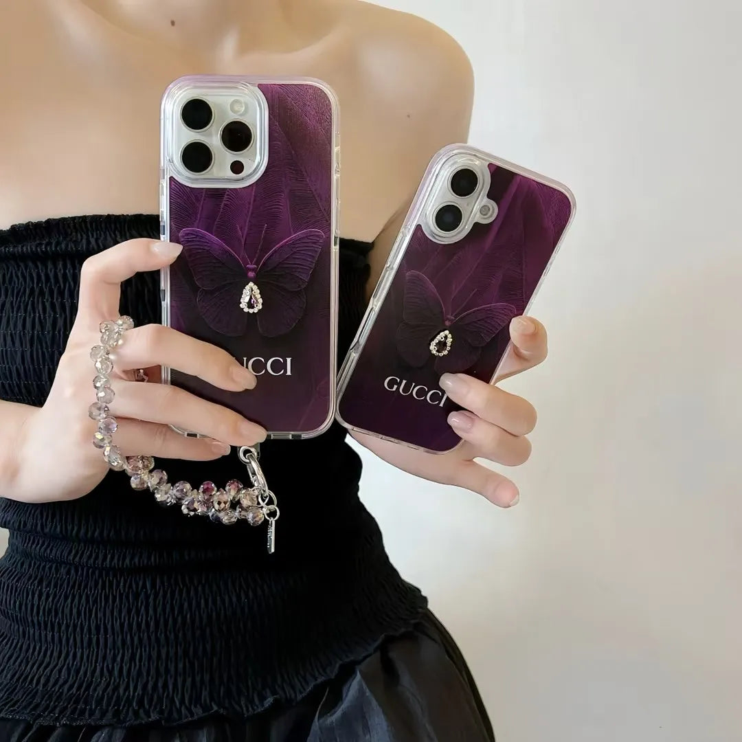 GG Phone Case With Wrist Strap