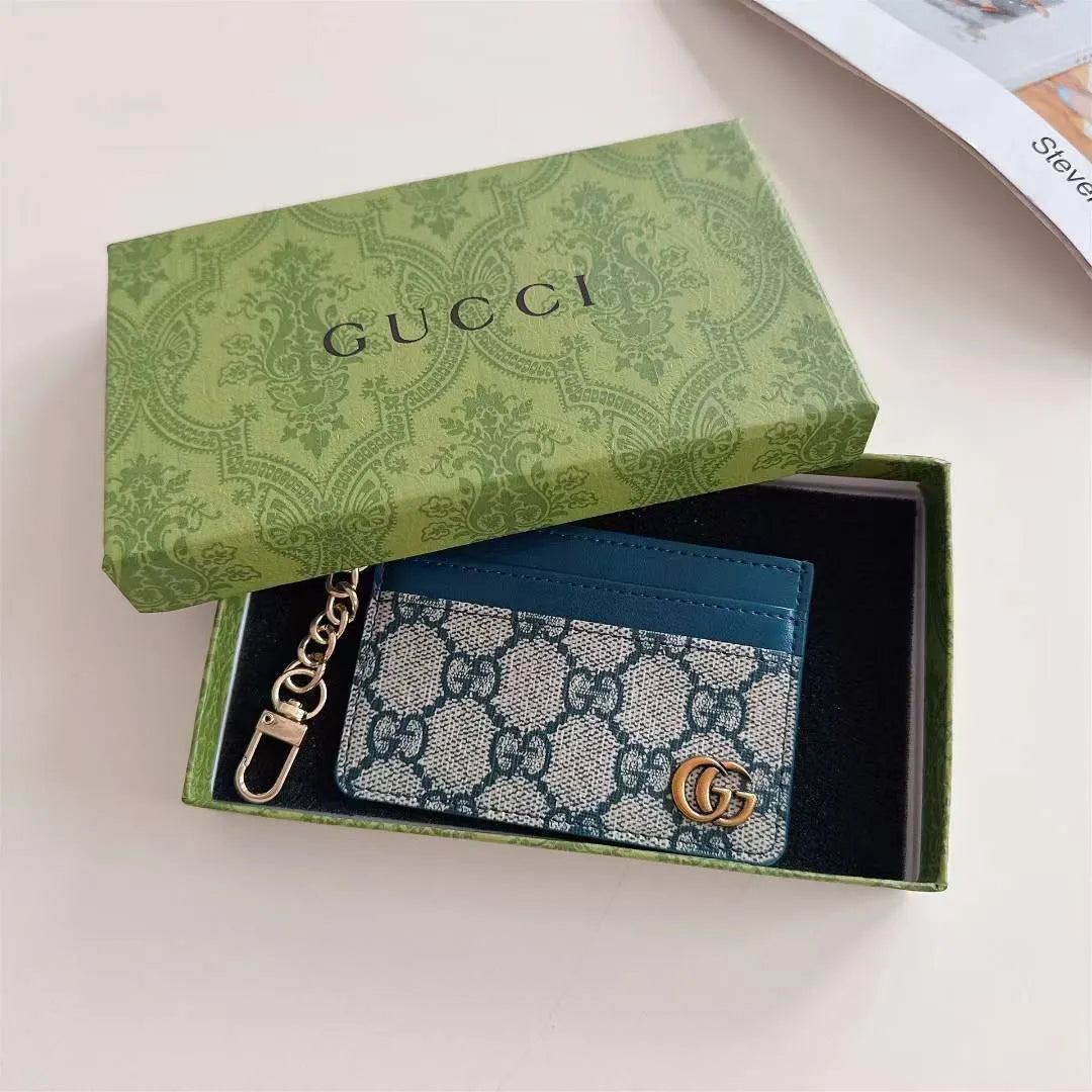 GG Wallet Card Holder With Chain