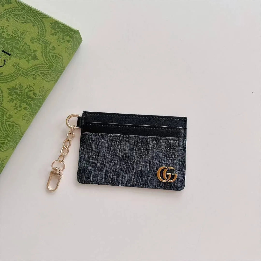 GG Wallet Card Holder With Chain
