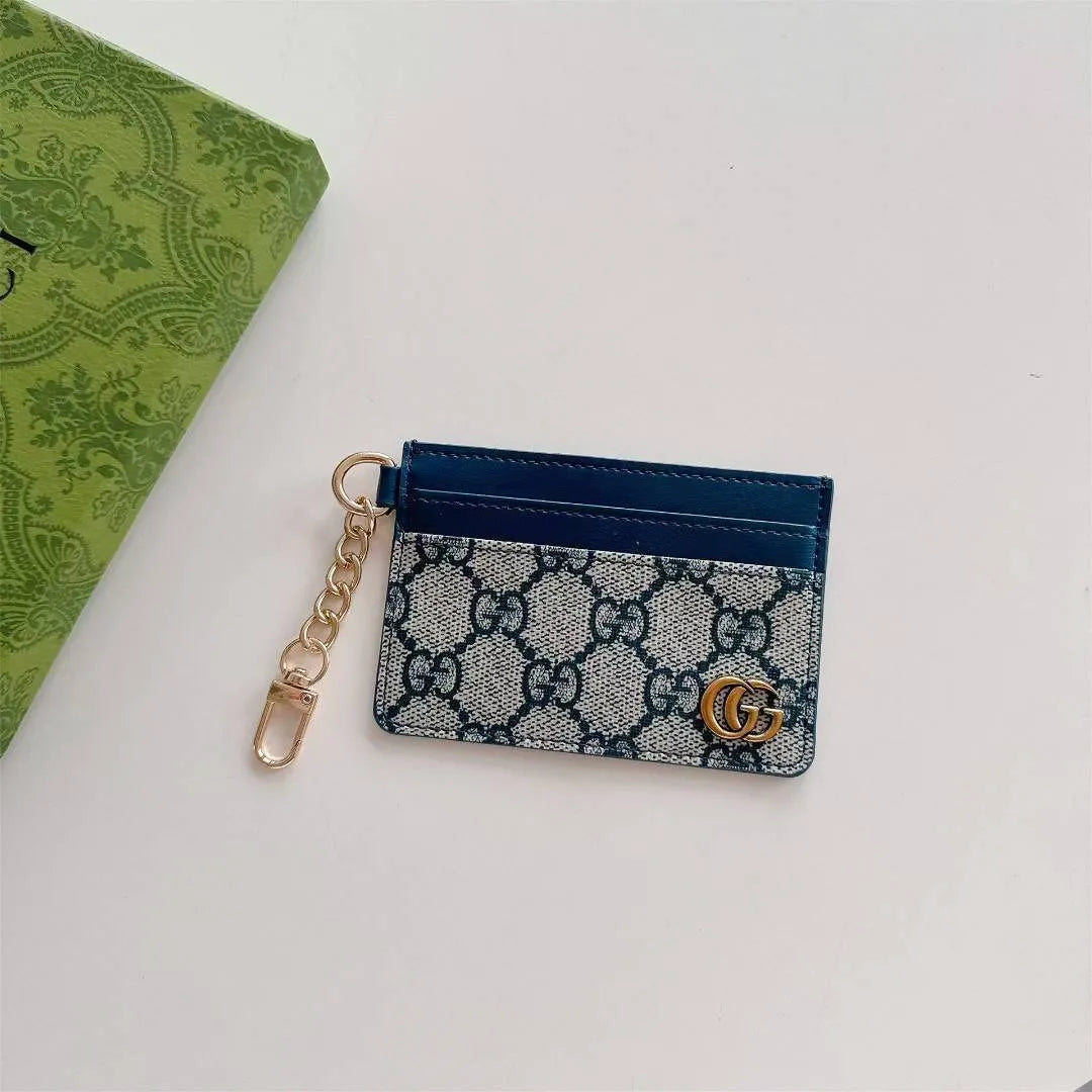 GG Wallet Card Holder With Chain