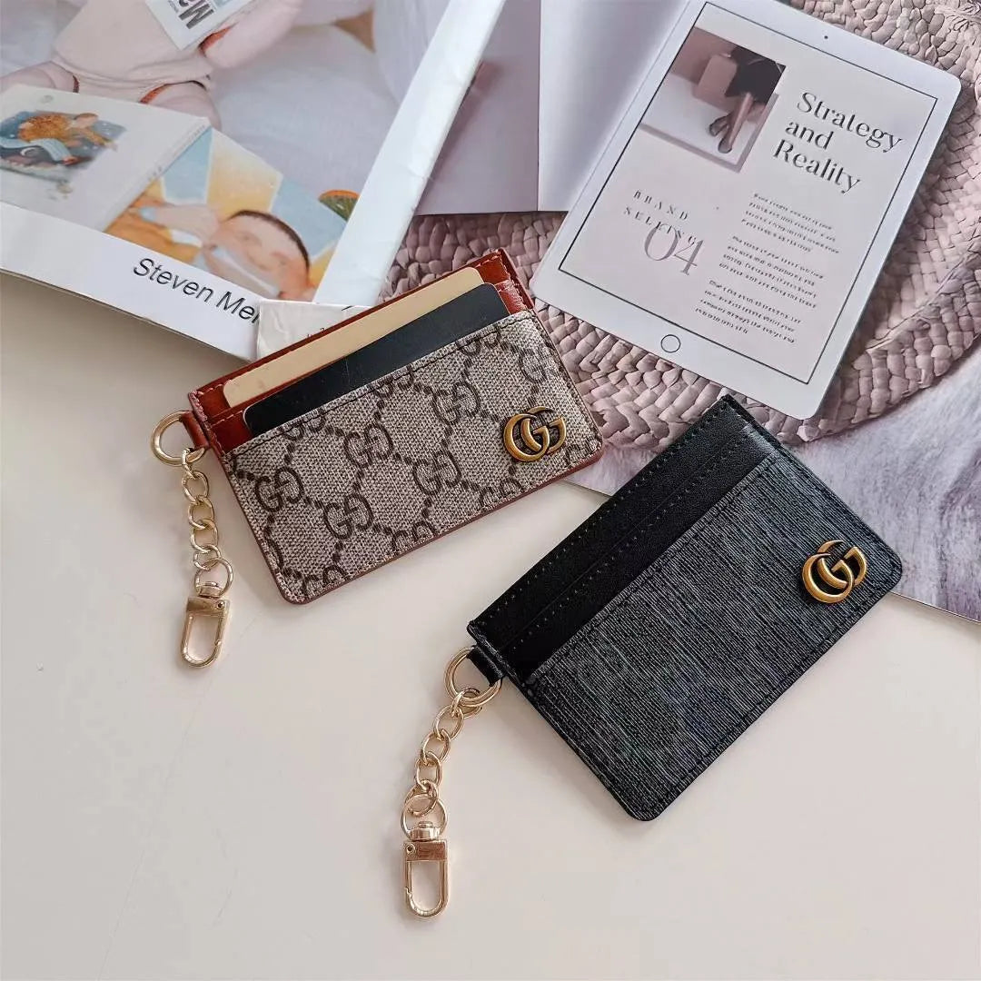 GG Wallet Card Holder With Chain