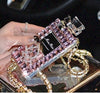 Fashion-forward Diamond-Adorned Phone Cover for Samsung