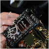 Fashion-forward Diamond-Adorned Phone Cover for Samsung