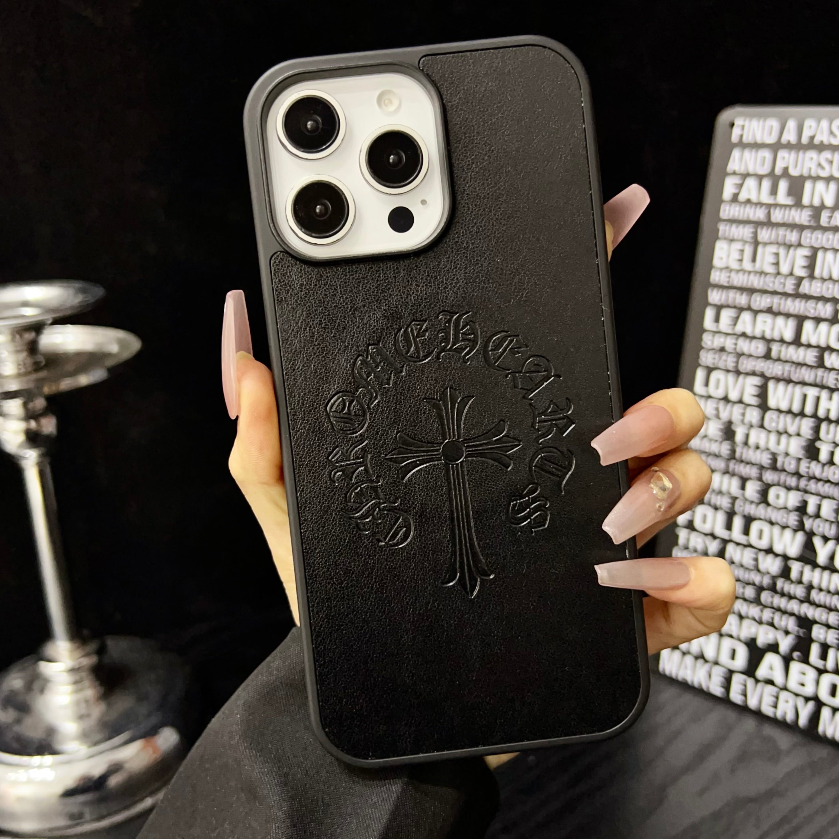 Luxury Elegant Inspired Embossed Phone Case