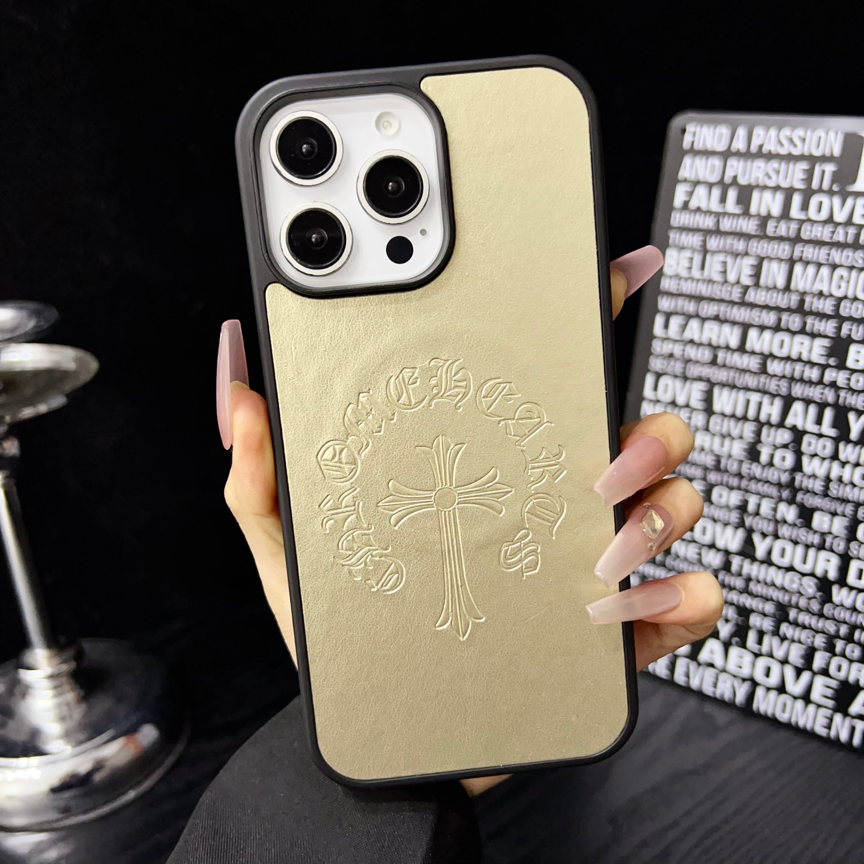 Luxury Elegant Inspired Embossed Phone Case