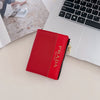 Luxury Zipper ID Card Holder Wallet