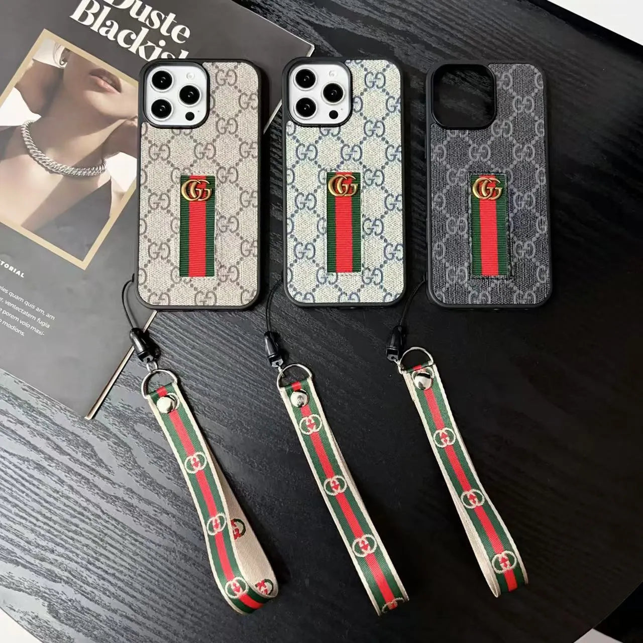 Lux Phone Case With Hand Strap