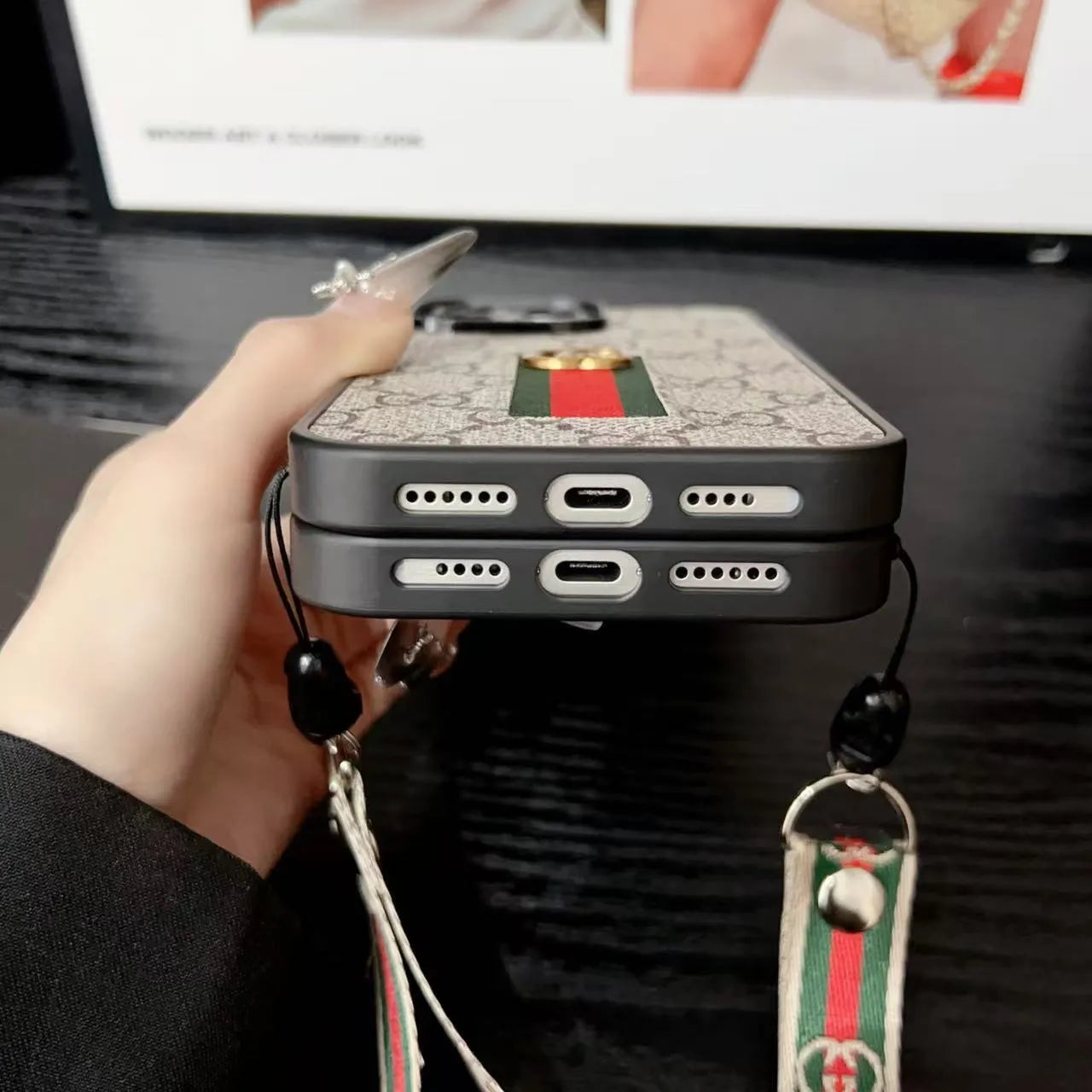 Lux Phone Case With Hand Strap