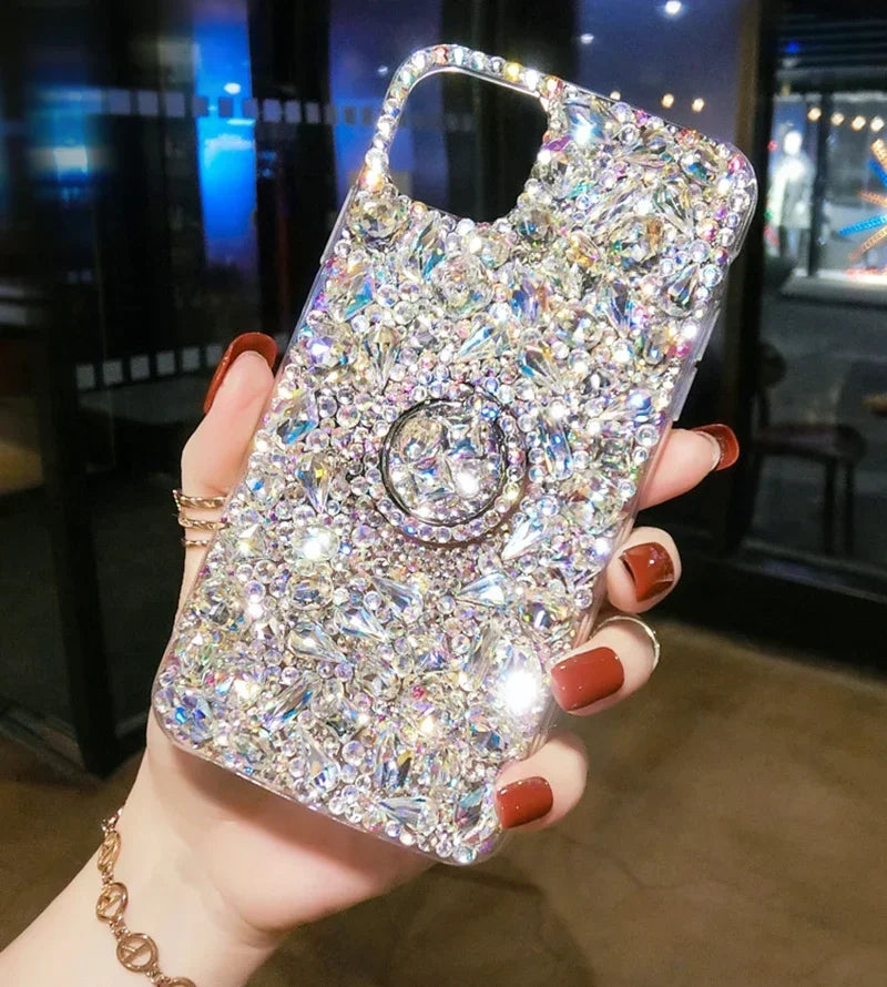 Luxury 3D Rhinestone Diamond Case For iPhone