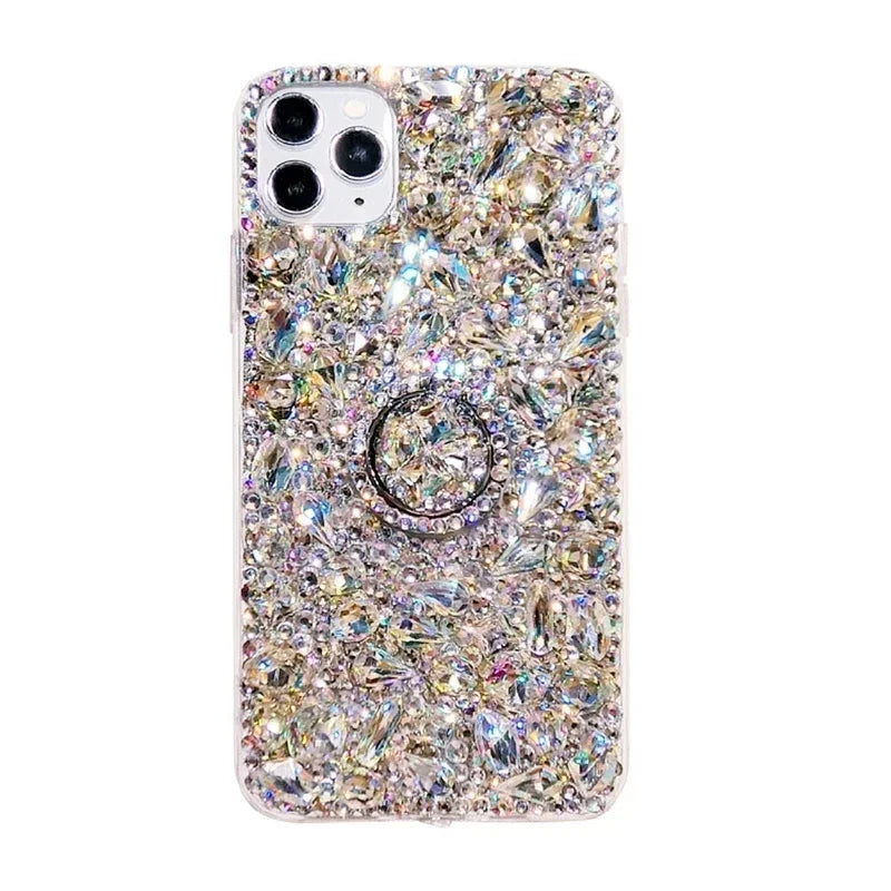Luxury 3D Rhinestone Diamond Case For iPhone
