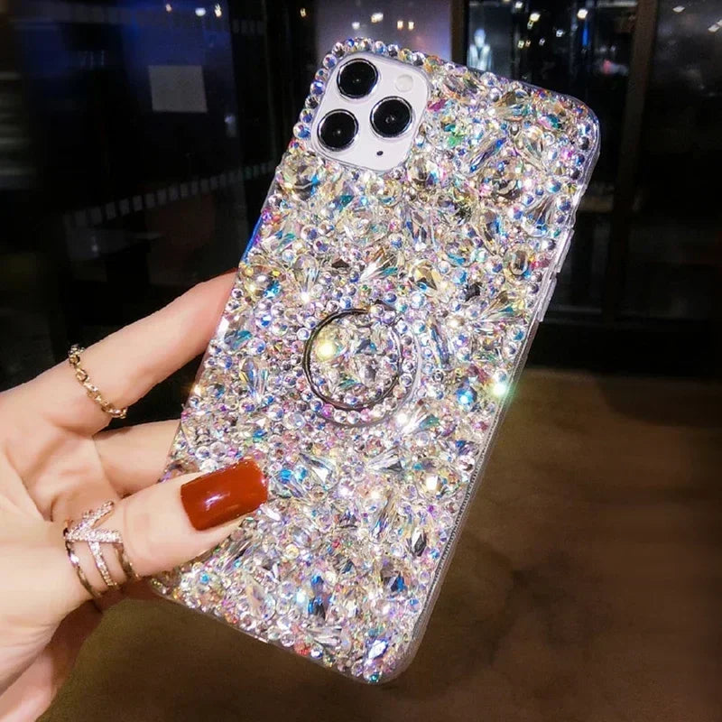 Luxury 3D Rhinestone Diamond Case For iPhone