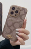 Coach iPhone Case with Card Holder - Luxury Monogram Design