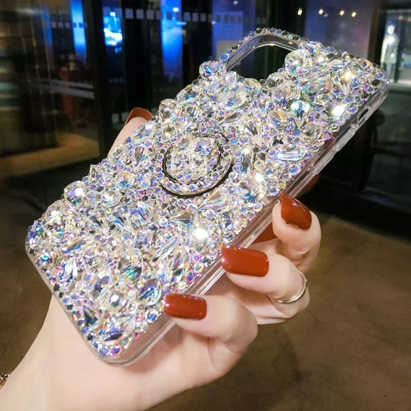 Luxury 3D Rhinestone Diamond Case For iPhone
