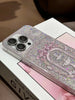 chic phone case with hand chain