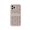 Luxury CD Monogram Cutout Phone Case